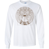 T-Shirts White / S Doctor Stranger Vitruvian Men's Long Sleeve T-Shirt