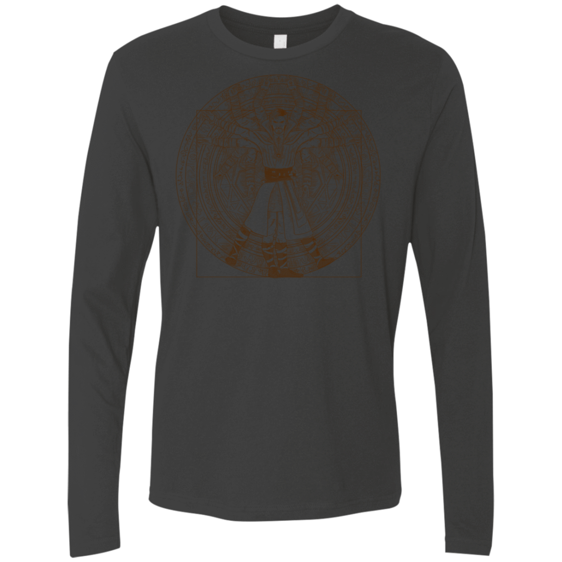 T-Shirts Heavy Metal / S Doctor Stranger Vitruvian Men's Premium Long Sleeve