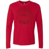 T-Shirts Red / S Doctor Stranger Vitruvian Men's Premium Long Sleeve