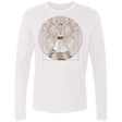 T-Shirts White / S Doctor Stranger Vitruvian Men's Premium Long Sleeve