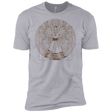 T-Shirts Heather Grey / X-Small Doctor Stranger Vitruvian Men's Premium T-Shirt