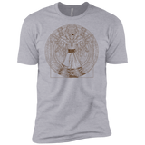 T-Shirts Heather Grey / X-Small Doctor Stranger Vitruvian Men's Premium T-Shirt