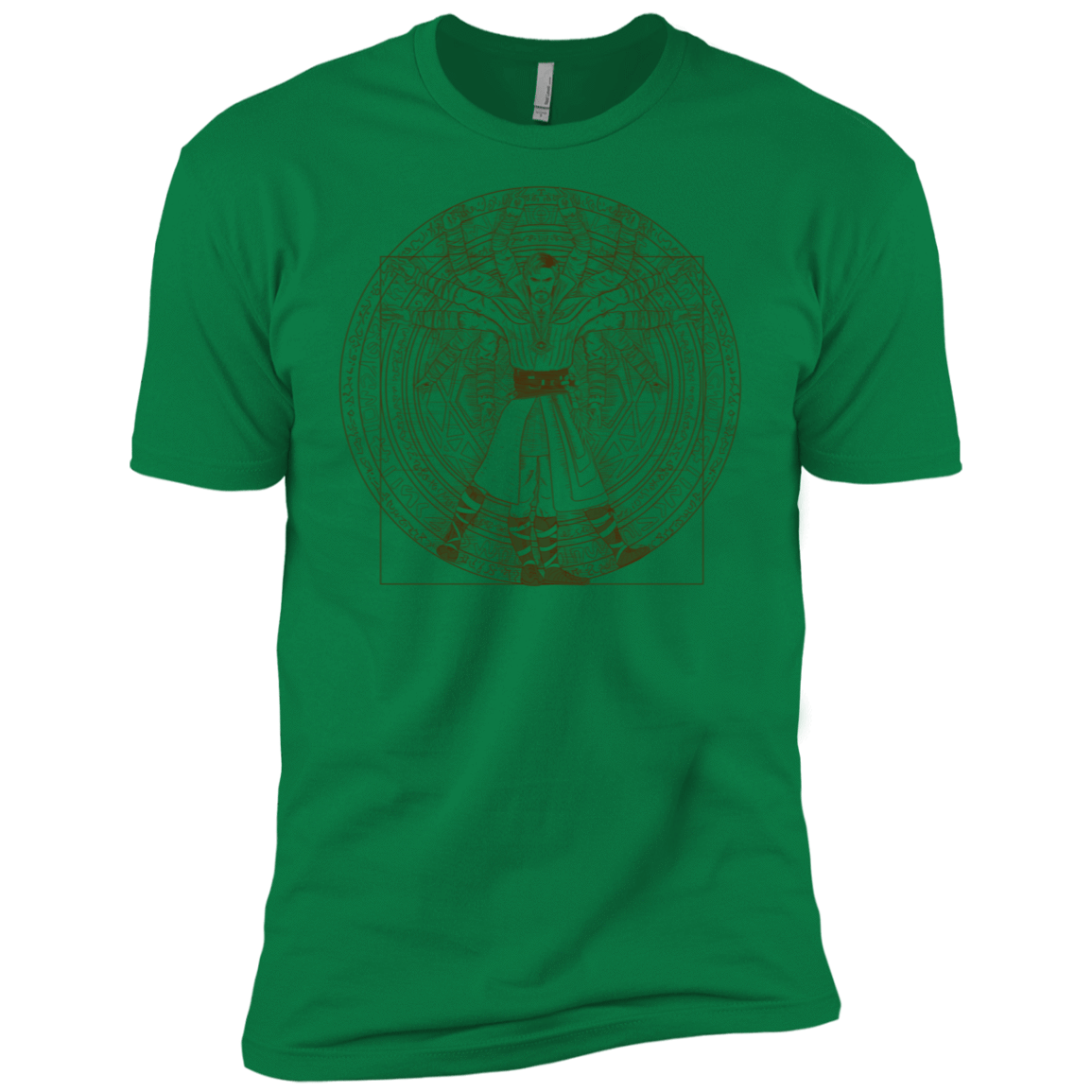 T-Shirts Kelly Green / X-Small Doctor Stranger Vitruvian Men's Premium T-Shirt