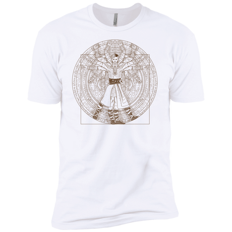 T-Shirts White / X-Small Doctor Stranger Vitruvian Men's Premium T-Shirt