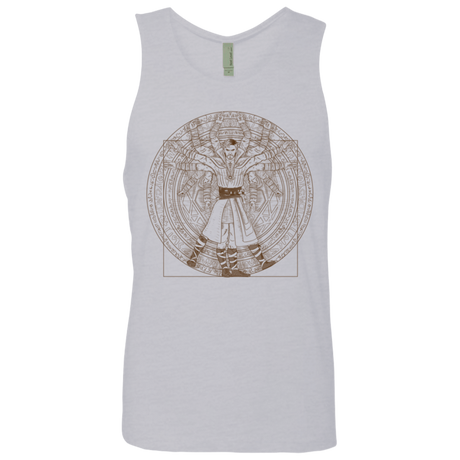 T-Shirts Heather Grey / S Doctor Stranger Vitruvian Men's Premium Tank Top