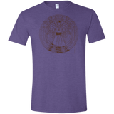 T-Shirts Heather Purple / S Doctor Stranger Vitruvian Men's Semi-Fitted Softstyle