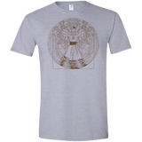 T-Shirts Sport Grey / X-Small Doctor Stranger Vitruvian Men's Semi-Fitted Softstyle