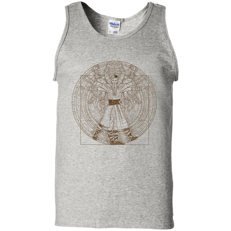 T-Shirts Ash / S Doctor Stranger Vitruvian Men's Tank Top