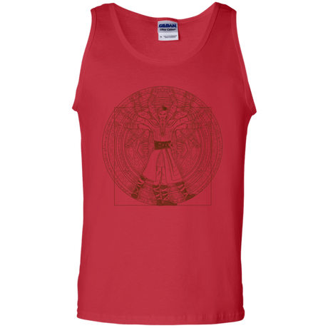 T-Shirts Red / S Doctor Stranger Vitruvian Men's Tank Top