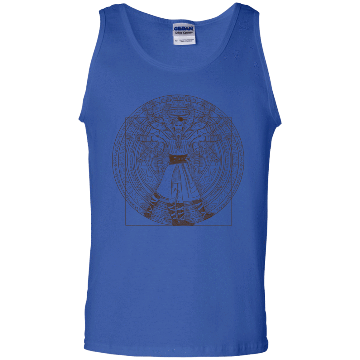 T-Shirts Royal / S Doctor Stranger Vitruvian Men's Tank Top