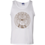 T-Shirts White / S Doctor Stranger Vitruvian Men's Tank Top