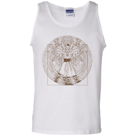 T-Shirts White / S Doctor Stranger Vitruvian Men's Tank Top
