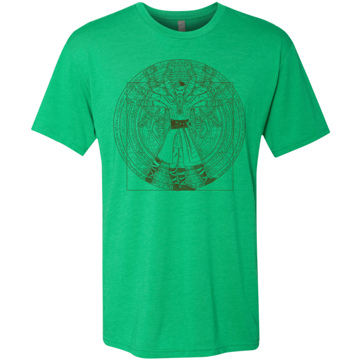 T-Shirts Envy / S Doctor Stranger Vitruvian Men's Triblend T-Shirt