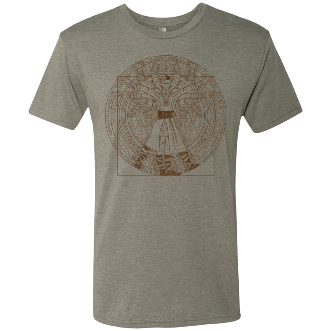 T-Shirts Venetian Grey / S Doctor Stranger Vitruvian Men's Triblend T-Shirt