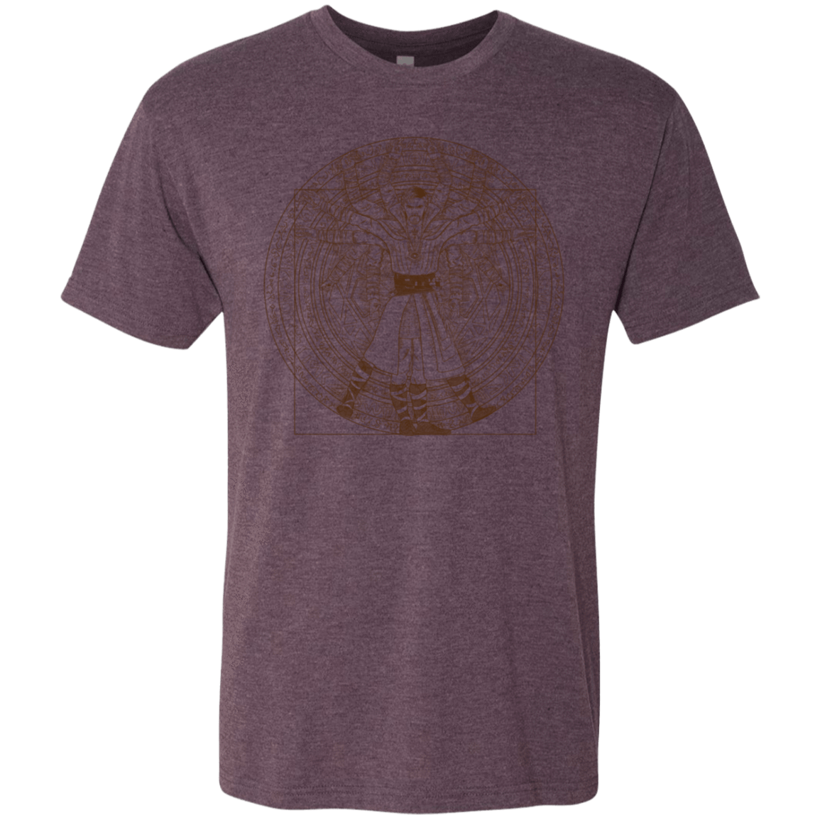T-Shirts Vintage Purple / S Doctor Stranger Vitruvian Men's Triblend T-Shirt