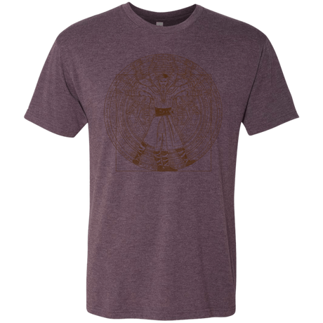 T-Shirts Vintage Purple / S Doctor Stranger Vitruvian Men's Triblend T-Shirt