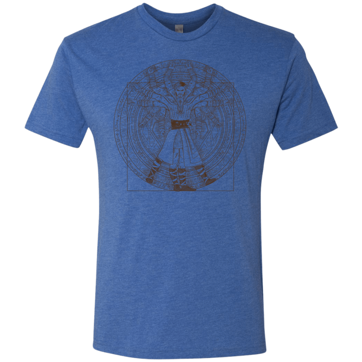 T-Shirts Vintage Royal / S Doctor Stranger Vitruvian Men's Triblend T-Shirt
