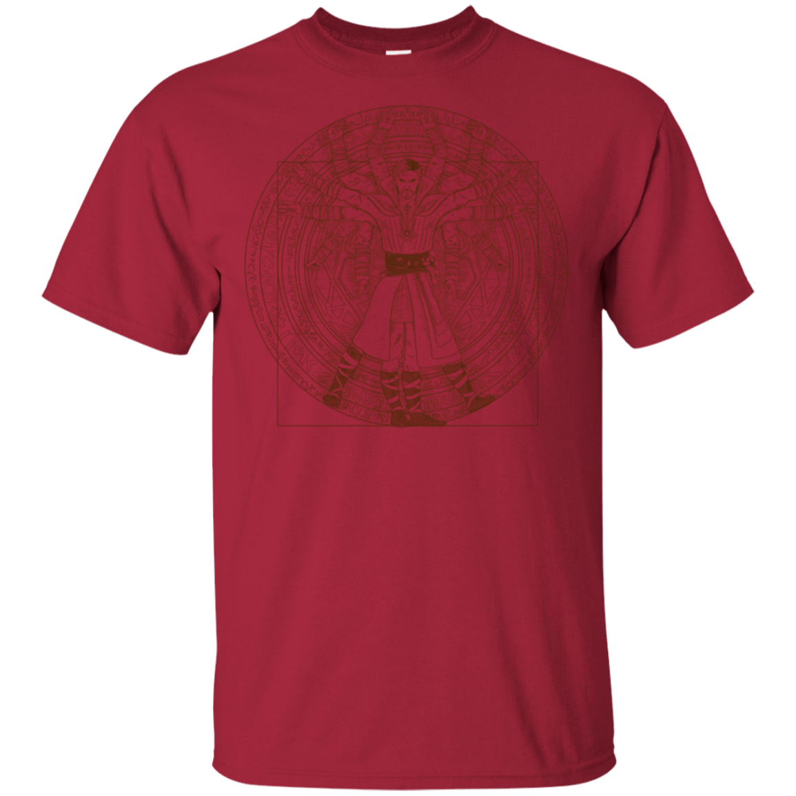 T-Shirts Cardinal / S Doctor Stranger Vitruvian T-Shirt