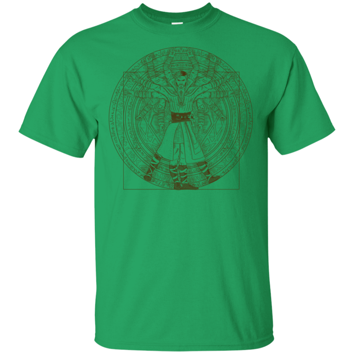 T-Shirts Irish Green / S Doctor Stranger Vitruvian T-Shirt