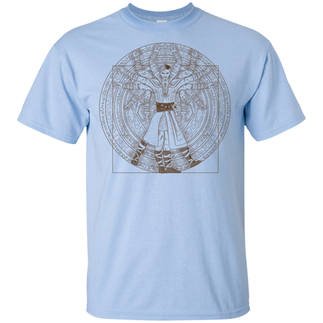T-Shirts Light Blue / S Doctor Stranger Vitruvian T-Shirt