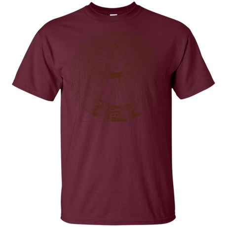 T-Shirts Maroon / S Doctor Stranger Vitruvian T-Shirt
