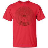 T-Shirts Red / S Doctor Stranger Vitruvian T-Shirt