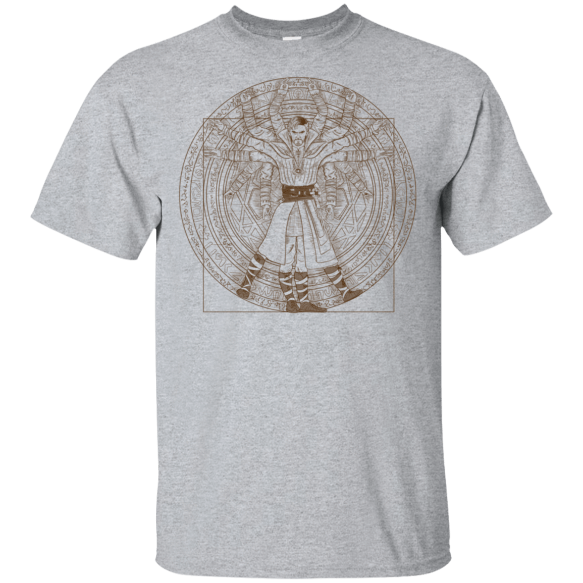 T-Shirts Sport Grey / S Doctor Stranger Vitruvian T-Shirt