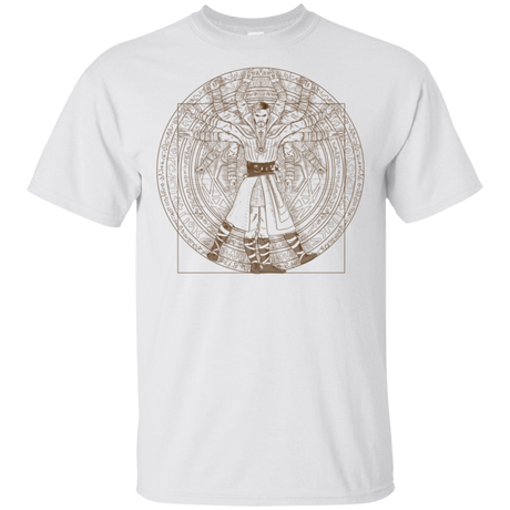 T-Shirts White / S Doctor Stranger Vitruvian T-Shirt