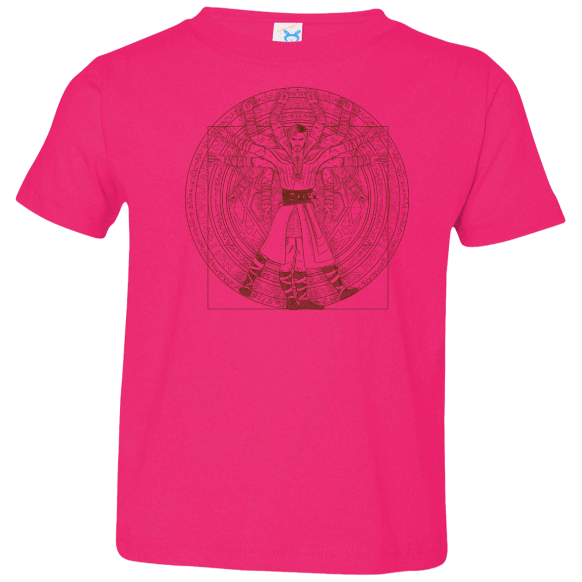 T-Shirts Hot Pink / 2T Doctor Stranger Vitruvian Toddler Premium T-Shirt