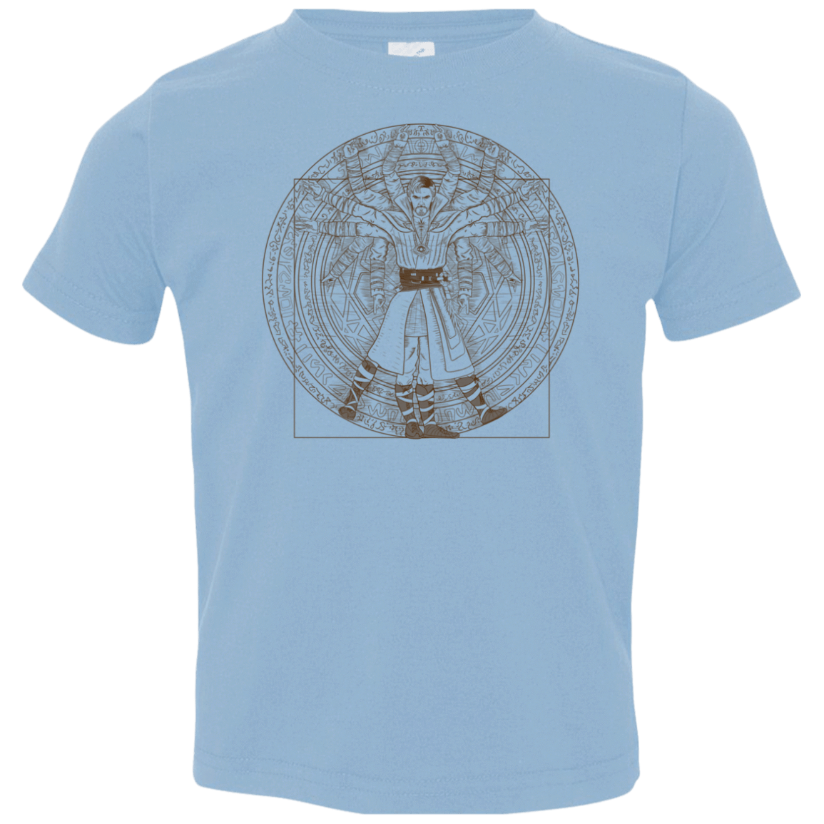 T-Shirts Light Blue / 2T Doctor Stranger Vitruvian Toddler Premium T-Shirt