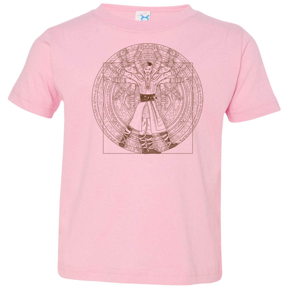 T-Shirts Pink / 2T Doctor Stranger Vitruvian Toddler Premium T-Shirt