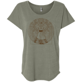 T-Shirts Venetian Grey / X-Small Doctor Stranger Vitruvian Triblend Dolman Sleeve