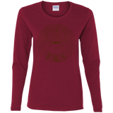 T-Shirts Cardinal / S Doctor Stranger Vitruvian Women's Long Sleeve T-Shirt