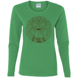 T-Shirts Irish Green / S Doctor Stranger Vitruvian Women's Long Sleeve T-Shirt