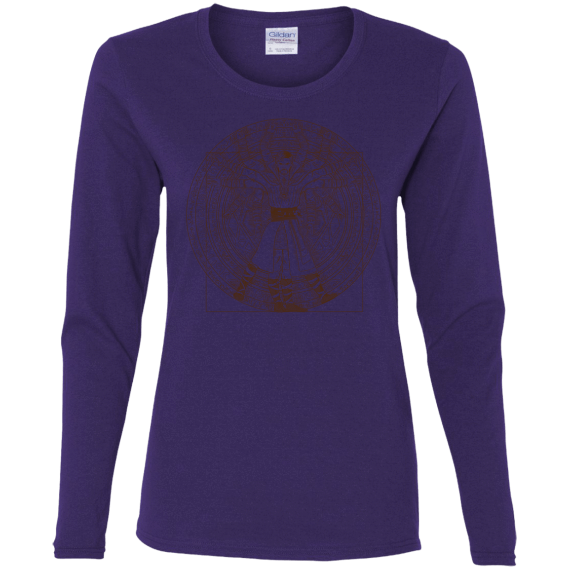 T-Shirts Purple / S Doctor Stranger Vitruvian Women's Long Sleeve T-Shirt