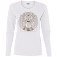 T-Shirts White / S Doctor Stranger Vitruvian Women's Long Sleeve T-Shirt