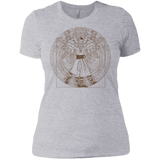 T-Shirts Heather Grey / X-Small Doctor Stranger Vitruvian Women's Premium T-Shirt