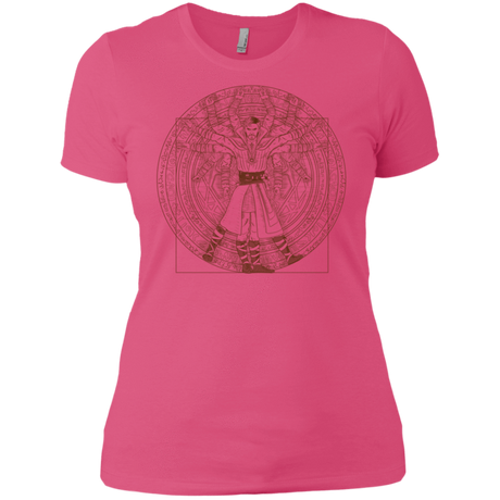 T-Shirts Hot Pink / X-Small Doctor Stranger Vitruvian Women's Premium T-Shirt