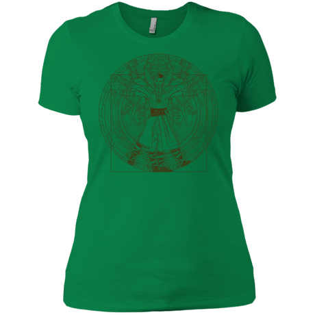 T-Shirts Kelly Green / X-Small Doctor Stranger Vitruvian Women's Premium T-Shirt