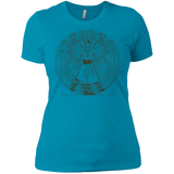 T-Shirts Turquoise / X-Small Doctor Stranger Vitruvian Women's Premium T-Shirt