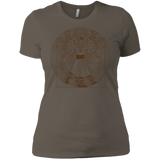 T-Shirts Warm Grey / X-Small Doctor Stranger Vitruvian Women's Premium T-Shirt