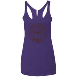 T-Shirts Purple Rush / X-Small Doctor Stranger Vitruvian Women's Triblend Racerback Tank