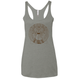 T-Shirts Venetian Grey / X-Small Doctor Stranger Vitruvian Women's Triblend Racerback Tank