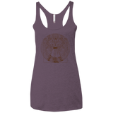 T-Shirts Vintage Purple / X-Small Doctor Stranger Vitruvian Women's Triblend Racerback Tank