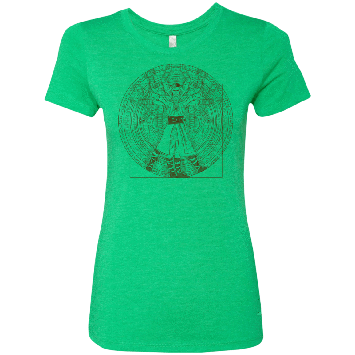 T-Shirts Envy / S Doctor Stranger Vitruvian Women's Triblend T-Shirt