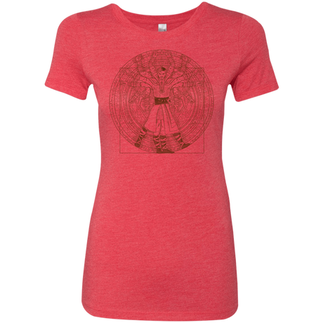 T-Shirts Vintage Red / S Doctor Stranger Vitruvian Women's Triblend T-Shirt