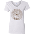 T-Shirts White / S Doctor Stranger Vitruvian Women's V-Neck T-Shirt