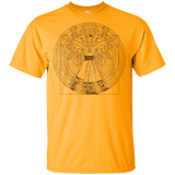 T-Shirts Gold / YXS Doctor Stranger Vitruvian Youth T-Shirt
