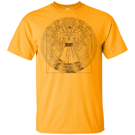 T-Shirts Gold / YXS Doctor Stranger Vitruvian Youth T-Shirt