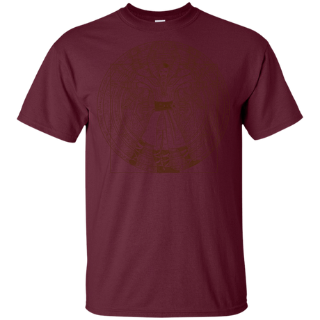 T-Shirts Maroon / YXS Doctor Stranger Vitruvian Youth T-Shirt